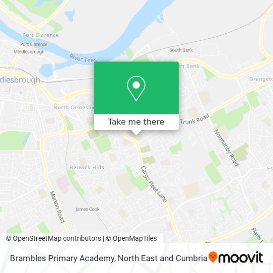 Brambles Primary Academy map