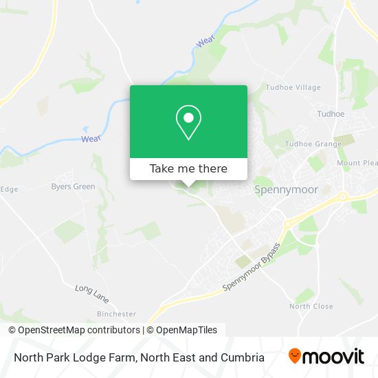 North Park Lodge Farm map