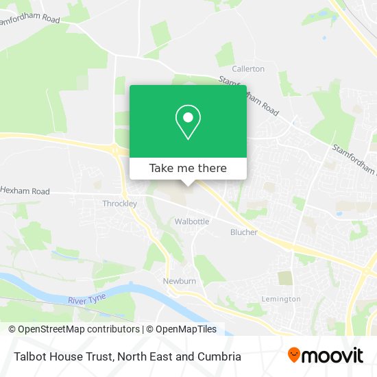 Talbot House Trust map