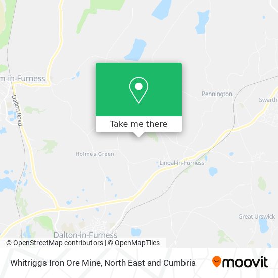 Whitriggs Iron Ore Mine map