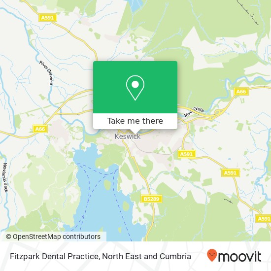 Fitzpark Dental Practice map