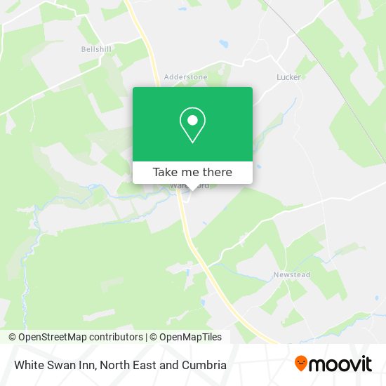 White Swan Inn map