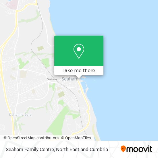 Seaham Family Centre map
