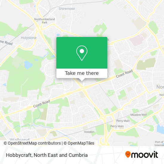 Hobbycraft map