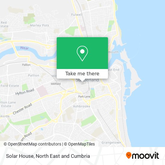 Solar House map