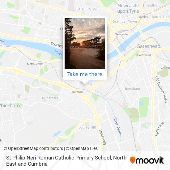 St Philip Neri Roman Catholic Primary School map
