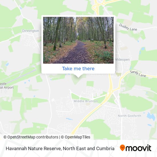 Havannah Nature Reserve map