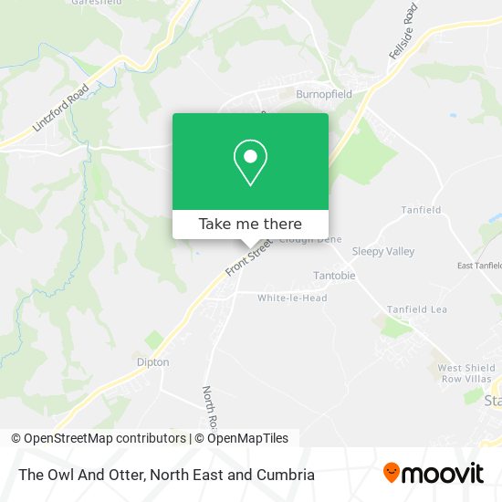 The Owl And Otter map