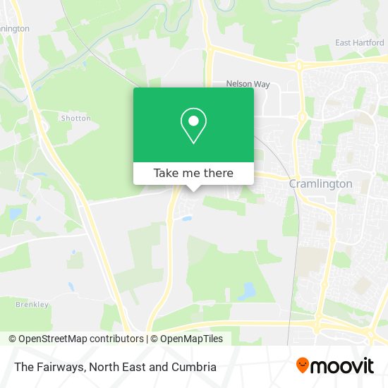 The Fairways map