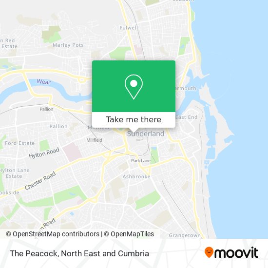 The Peacock map
