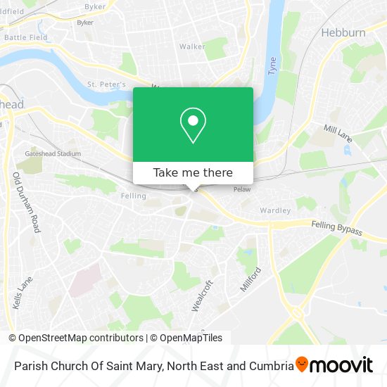 Parish Church Of Saint Mary map