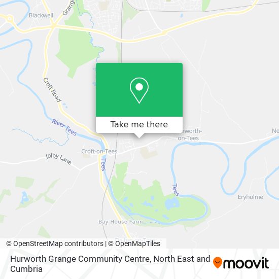 Hurworth Grange Community Centre map