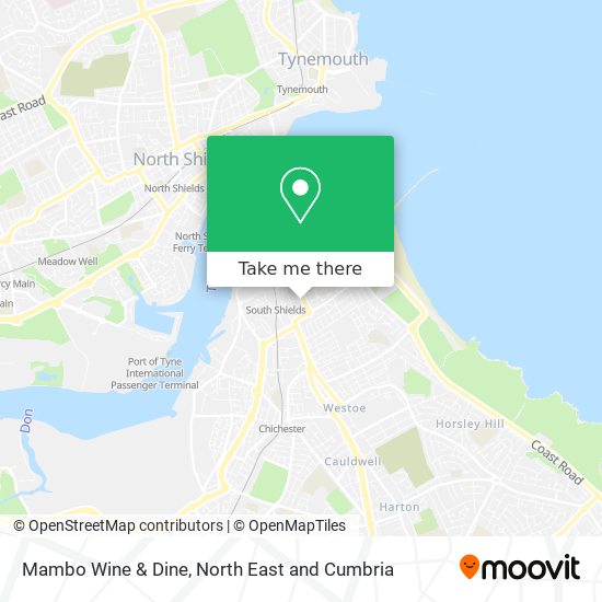 Mambo Wine & Dine map