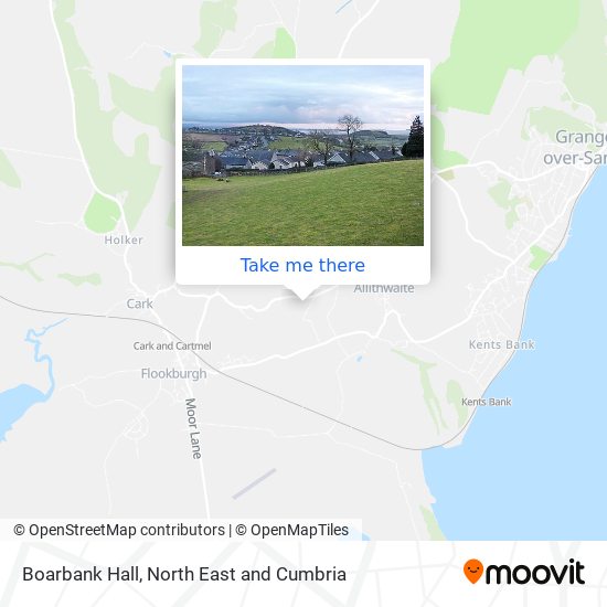 Boarbank Hall map