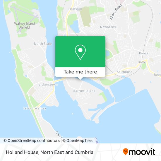 Holland House map