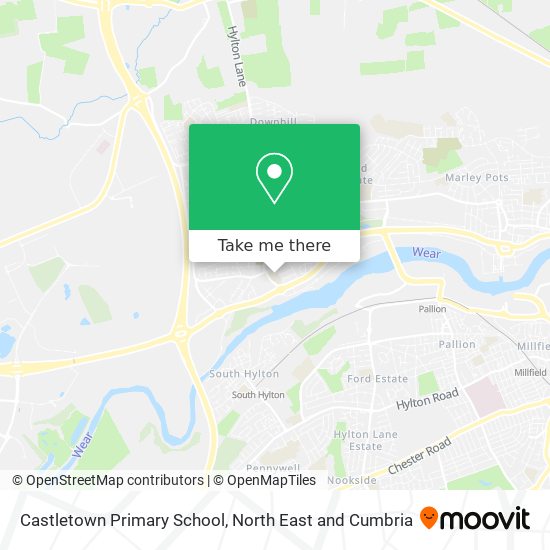 Castletown Primary School map