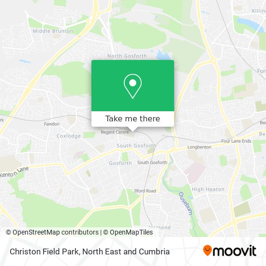 Christon Field Park map