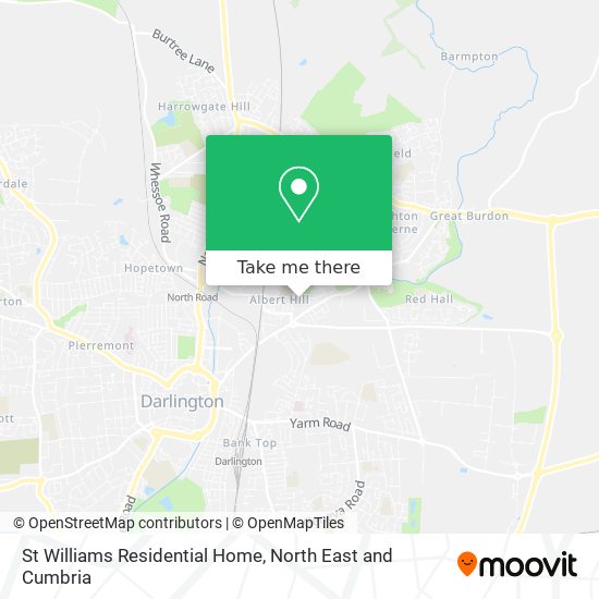 St Williams Residential Home map