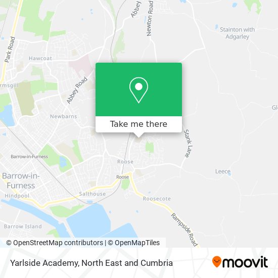 Yarlside Academy map