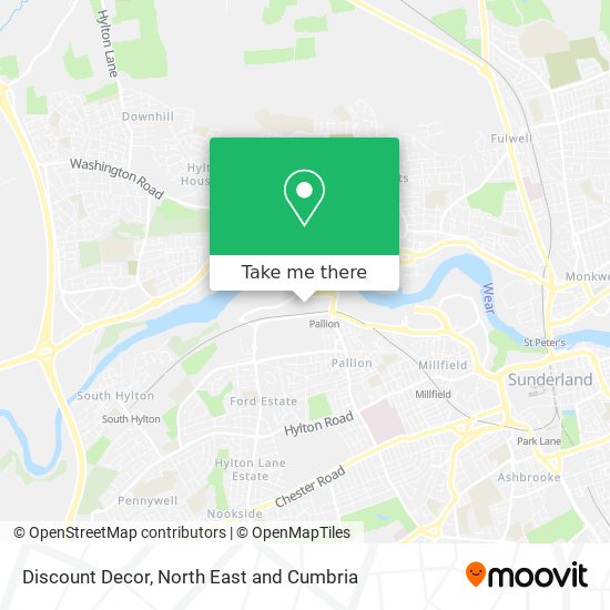 Discount Decor map