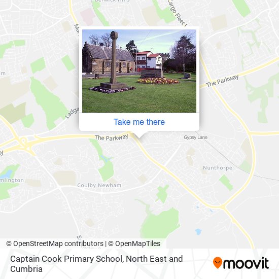 Captain Cook Primary School map