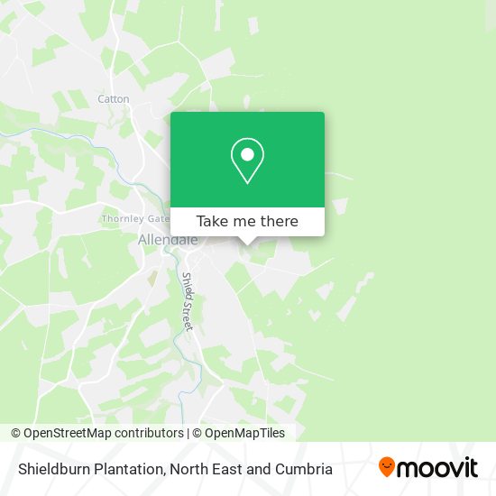 Shieldburn Plantation map