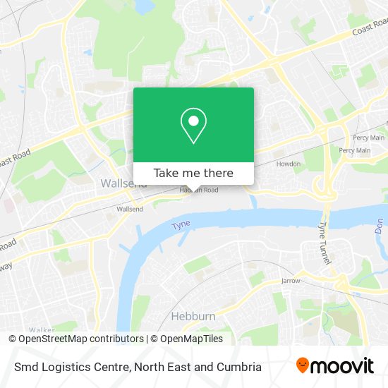 Smd Logistics Centre map