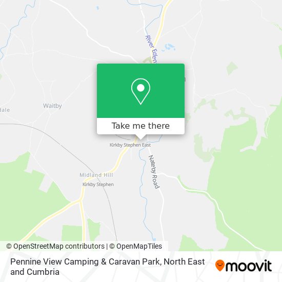 Pennine View Camping & Caravan Park map