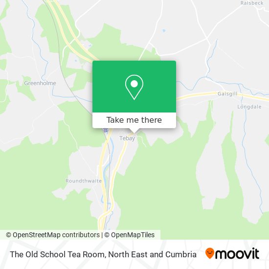 The Old School Tea Room map