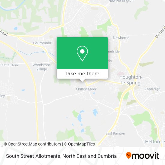 South Street Allotments map