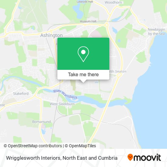 Wrigglesworth Interiors map