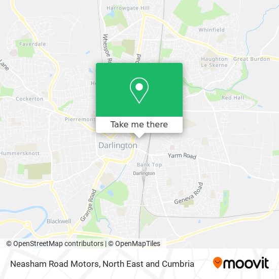 Neasham Road Motors map