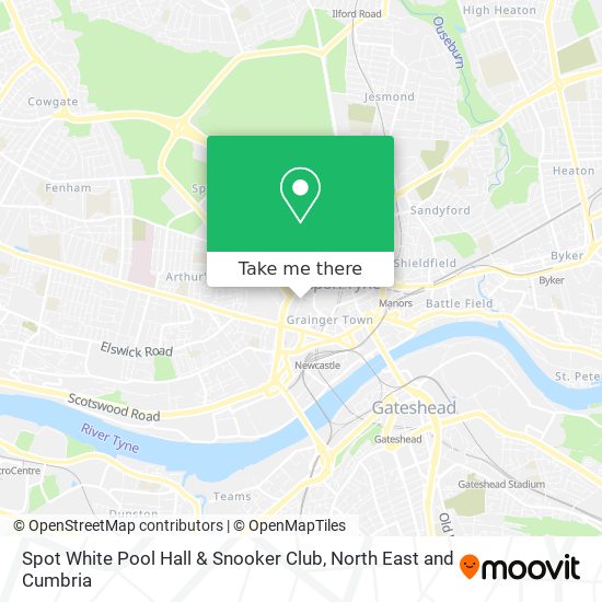 Spot White Pool Hall & Snooker Club map