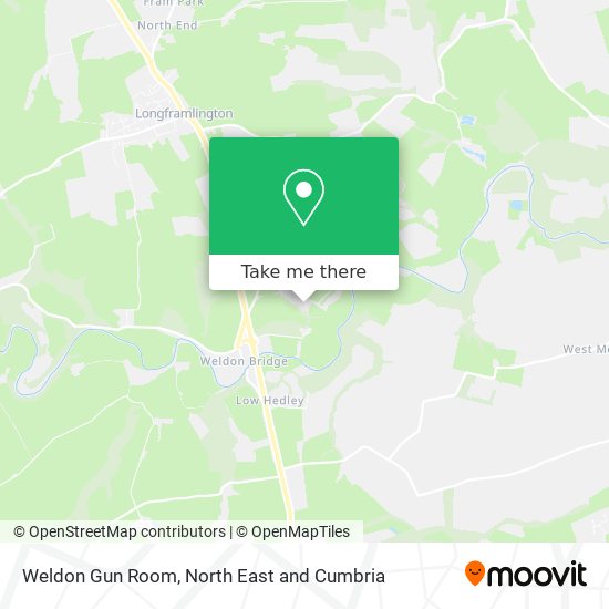 Weldon Gun Room map