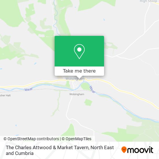 The Charles Attwood & Market Tavern map