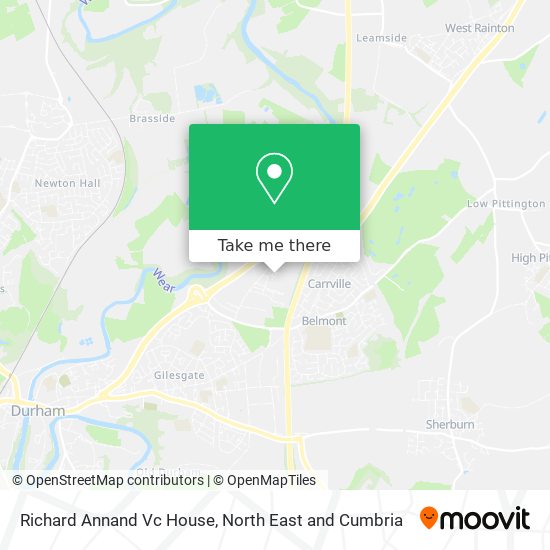 Richard Annand Vc House map