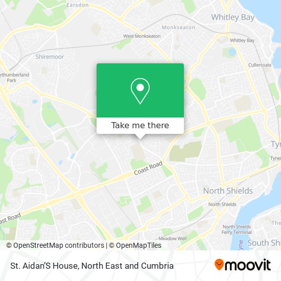 St. Aidan’S House map
