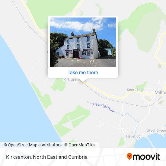 Kirksanton map