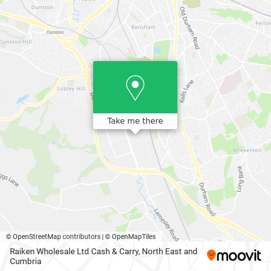 Raiken Wholesale Ltd Cash & Carry map