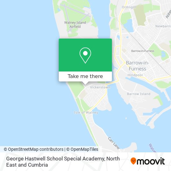 George Hastwell School Special Academy map
