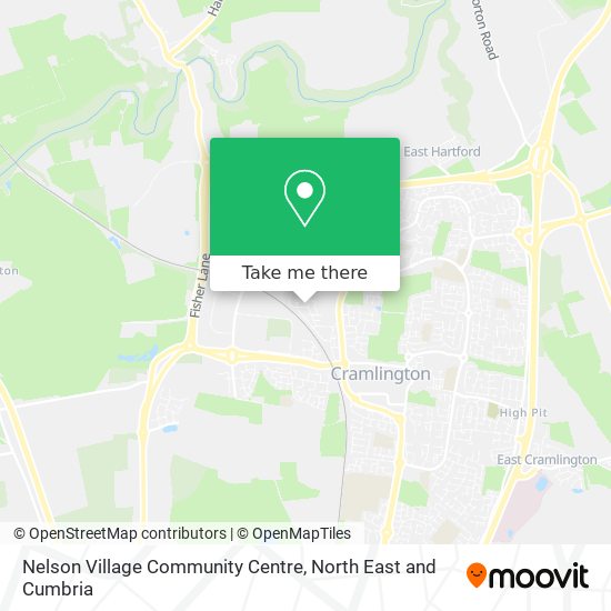 Nelson Village Community Centre map