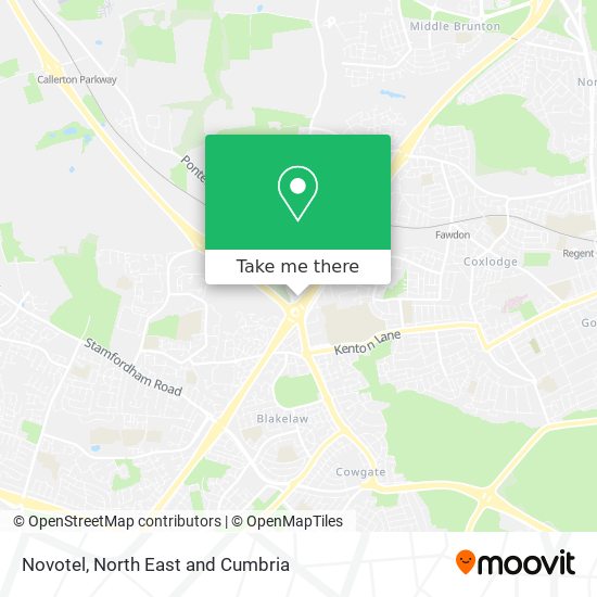 Novotel map