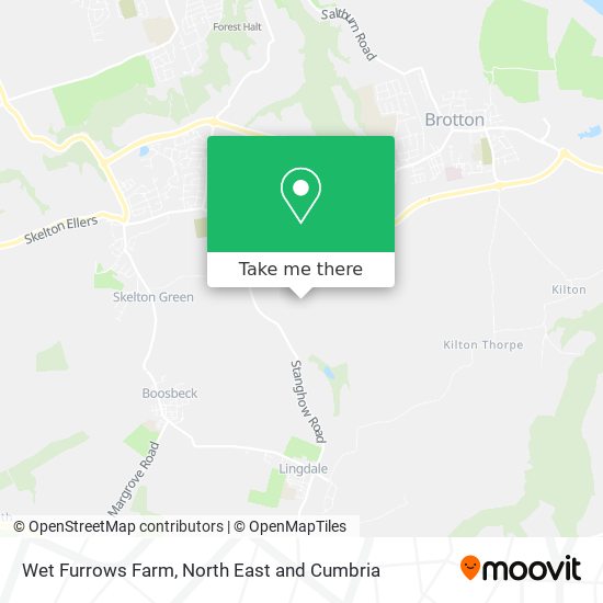 Wet Furrows Farm map