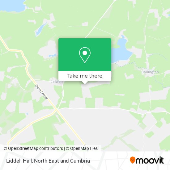 Liddell Hall map