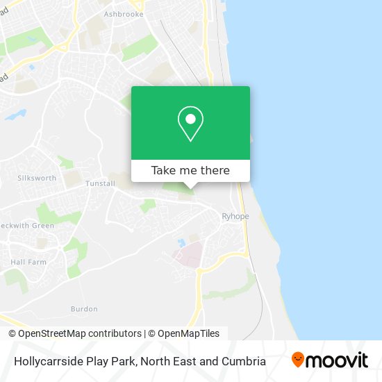 Hollycarrside Play Park map
