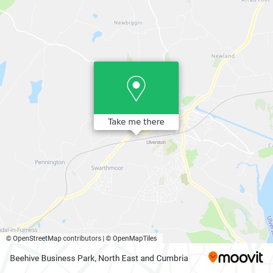 Beehive Business Park map