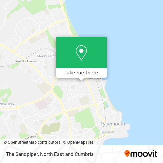 The Sandpiper map