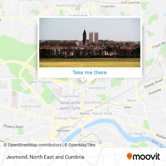 How To Get To Jesmond In Newcastle Upon Tyne By Bus Underground Or Train