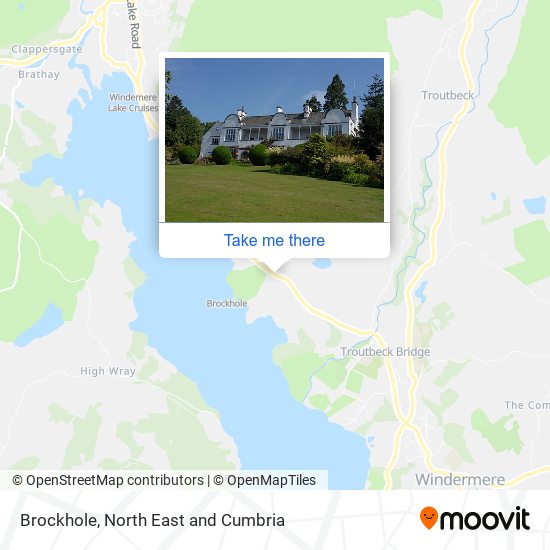 Brockhole map