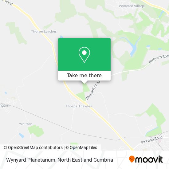 Wynyard Planetarium map